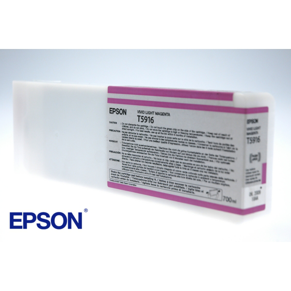 Levně EPSON T5916 (C13T591600) - originální cartridge, světle purpurová, 700ml
