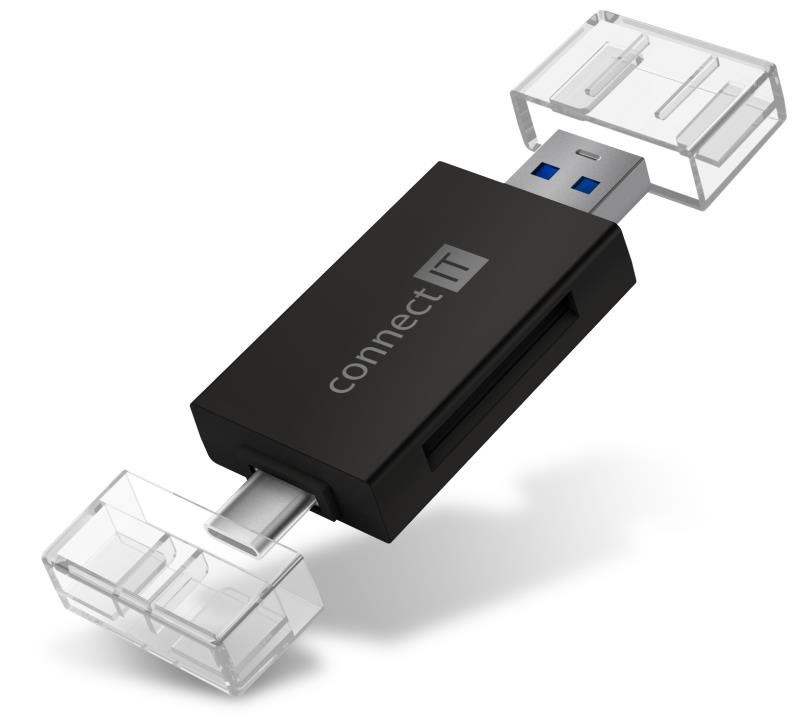 Levně CONNECT IT čtečka karet USB-C/USB-A
