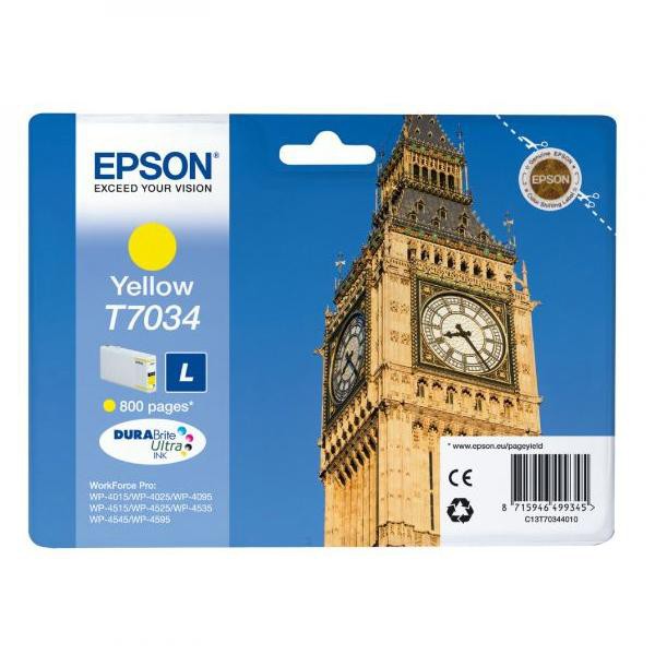 EPSON T7034 (C13T70344010) - originální