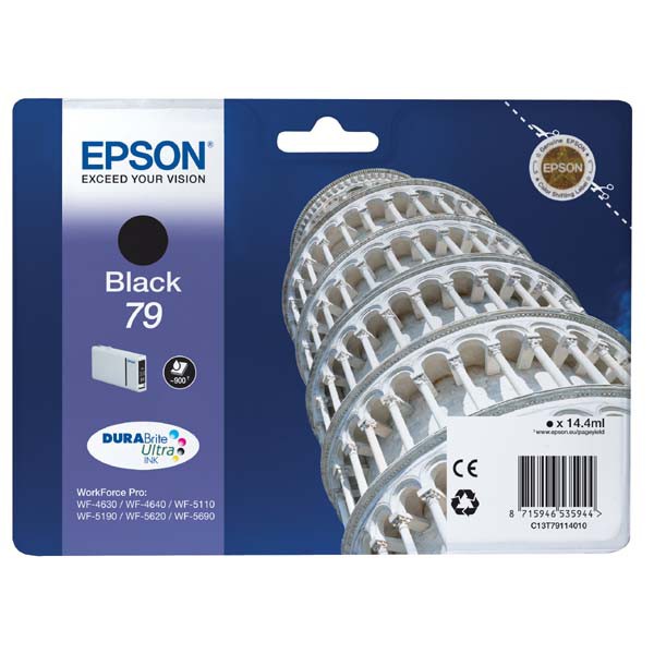 Levně EPSON T7911 (C13T79114010) - originální cartridge, černá, 900 stran