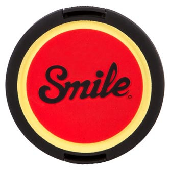 Levně Smile krytka objektivu Pin Up 67mm, červená, 16124