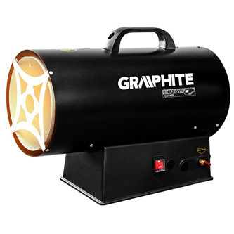Levně Plynový ohřívač Graphite 58GE101, 3000W, pro vyhřívání podlah a prostor skladů a stavenišť