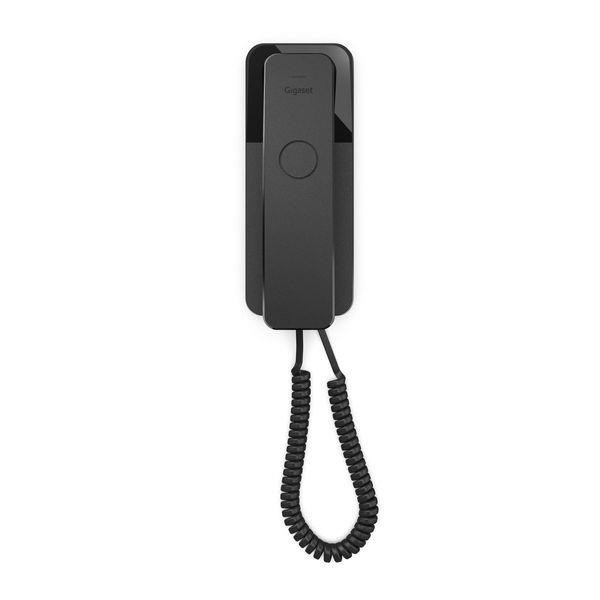 Levně Gigaset DESK 200 - nástěnný telefon, černý