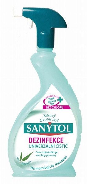 Dezinfekce univerzal Sanytol professional sprej eukalypt 750ml