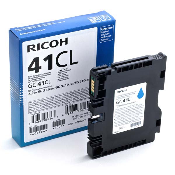 RICOH SG2100 (405766) - originální cartridge, azurová, 600 stran