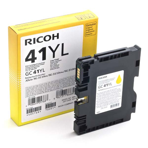 RICOH SG3100 (405768) - originální cartridge, žlutá, 600 stran
