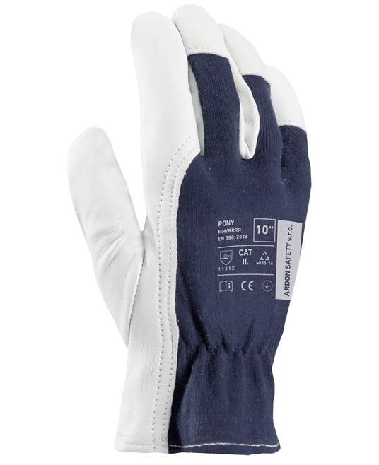 Kombinované rukavice ARDONSAFETY/PONY 10/XL - s prodejní etiketou | A1093/10/SPE