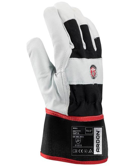 Kombinované rukavice ARDON®WALL 10/XL - s prodejní etiketou | A2011/10