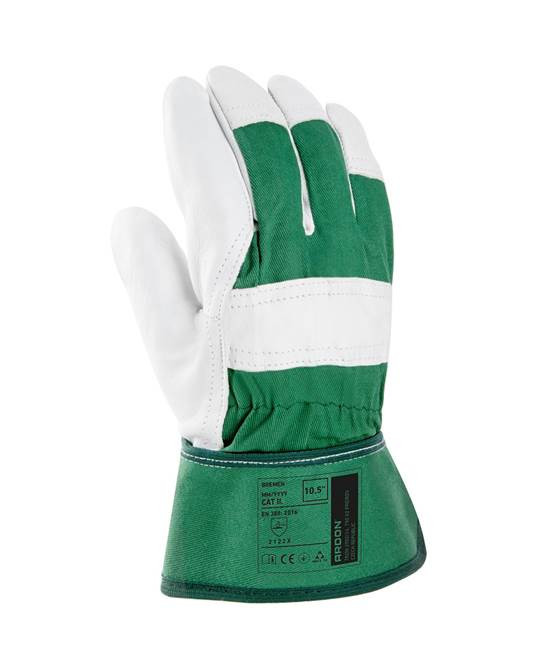 Levně Kombinované rukavice ARDON®BREMEN 10,5/XL-2XL - s prodejní etiketou | A9082/10,5-SPE