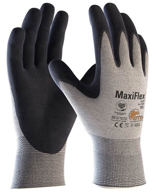 ATG® ESD rukavice MaxiFlex® Elite™ 34-774 11/2XL | A3102/11