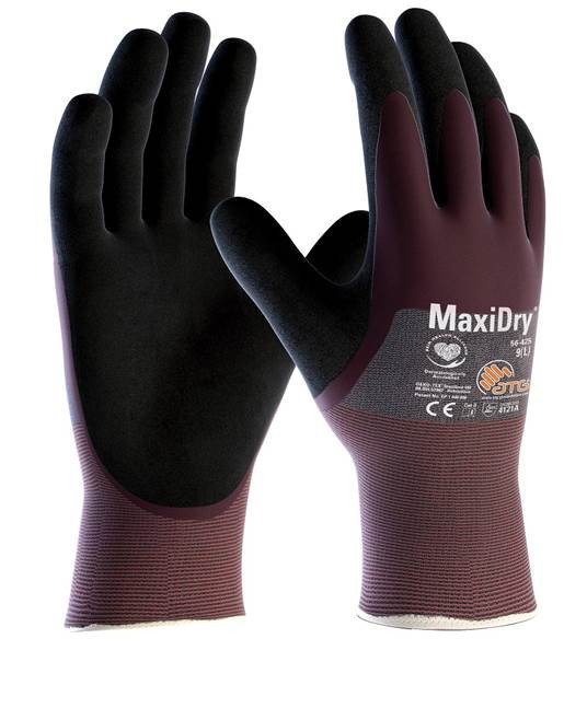 Levně ATG® máčené rukavice MaxiDry® 56-425 06/XS | A3114/06