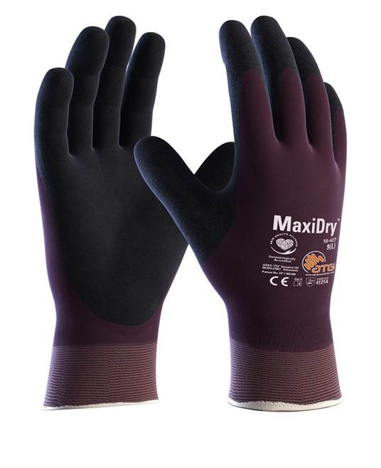 ATG® máčené rukavice MaxiDry® 56-427 10/XL | A3058/10