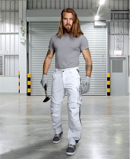 Kalhoty ARDON®URBAN+ bílé prodloužené | H6486/L
