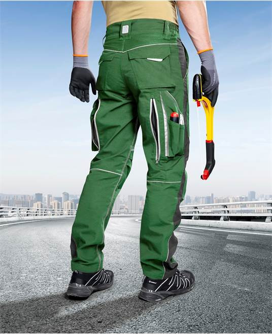 Kalhoty ARDON®URBAN+ zelené prodloužené | H6443/L