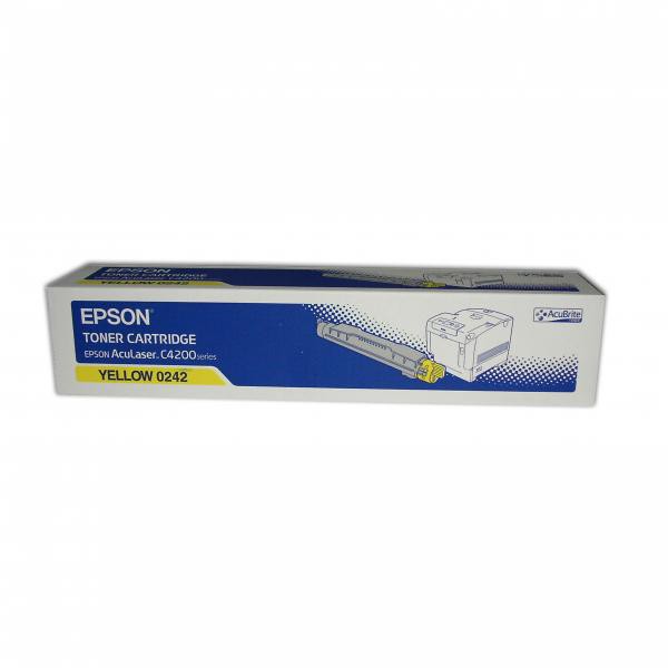 Levně EPSON C13S050242 - originální toner, žlutý, 8500 stran