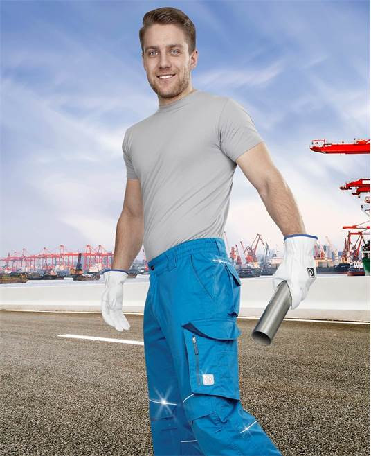Kalhoty ARDON®SUMMER modré zkrácené | H6116/M