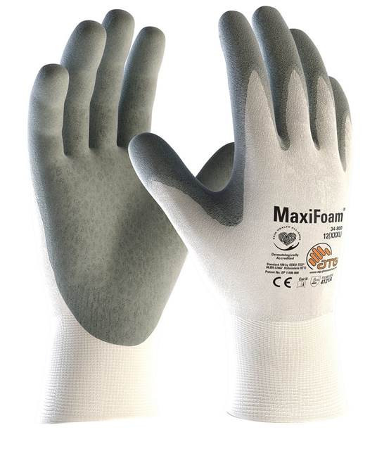 ATG® máčené rukavice MaxiFoam® 34-800 10/XL | A3034/10