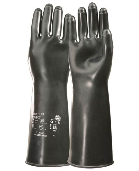 Levně Chemické rukavice BUTOJECT 898 10/XL | A9081/10