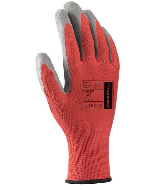 Levně Máčené rukavice ARDONSAFETY/BLADE 08/M - s prodejní etiketou | A8021/08/SPE