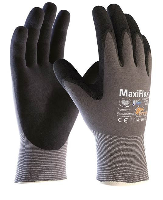 Levně ATG® máčené rukavice MaxiFlex® Ultimate™ 42-874 AD-APT 07/S - s prodejní etiketou | A3112/07/SPE