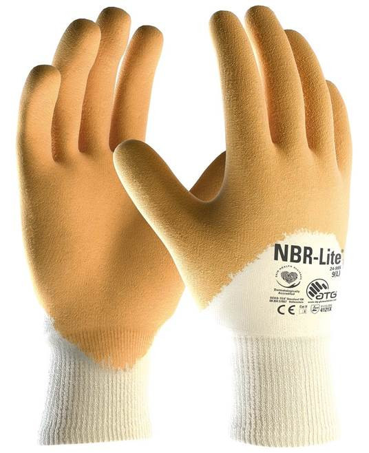 Levně ATG® máčené rukavice NBR-Lite® 24-985 10/XL | A3031/10