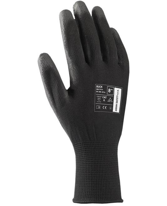 Máčené rukavice ARDONSAFETY/BUCK BLACK 09/L - ´ponožka´ | A9061/V1/09
