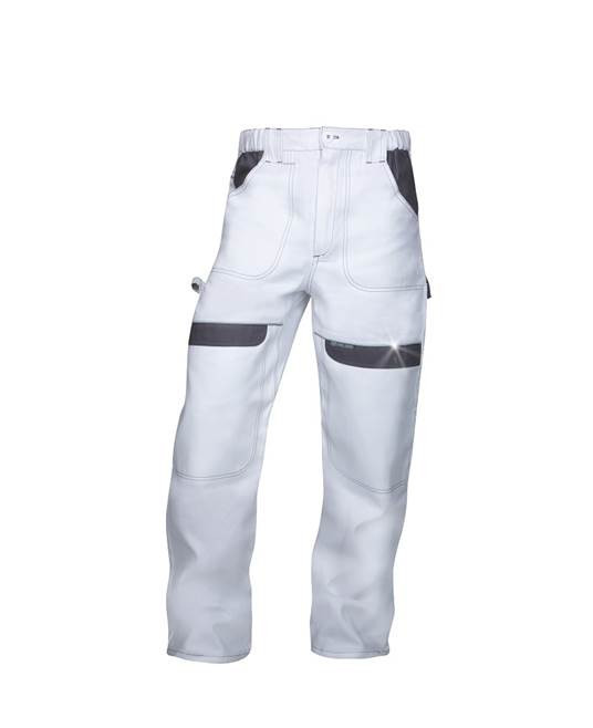 Kalhoty ARDON®COOL TREND bílo-šedé prodloužené | H8818/M