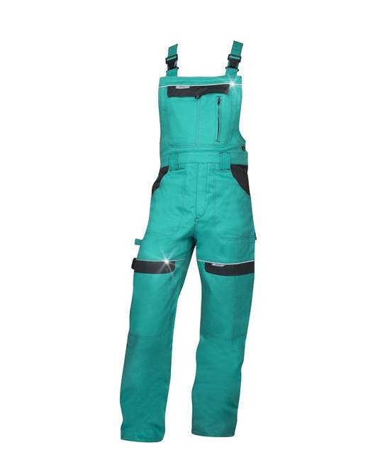 Kalhoty s laclem ARDON®COOL TREND zelené prodloužené | H8114/3XL