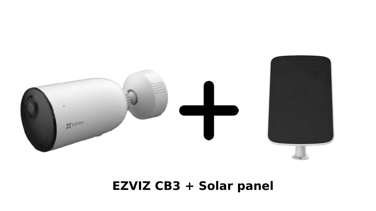 Levně EZVIZ CB3 + Solar panel