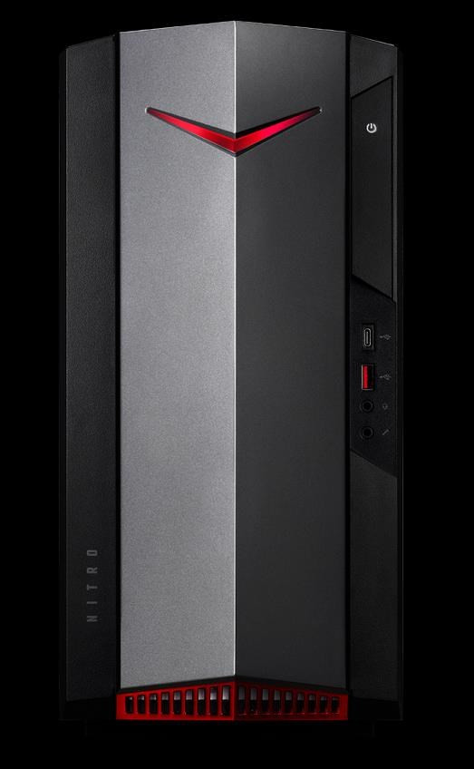 ACER PC Nitro N50-640 - i5-12400F, 16GB, 1TBSSD, Nvidia GTX 1660, W11H, černá