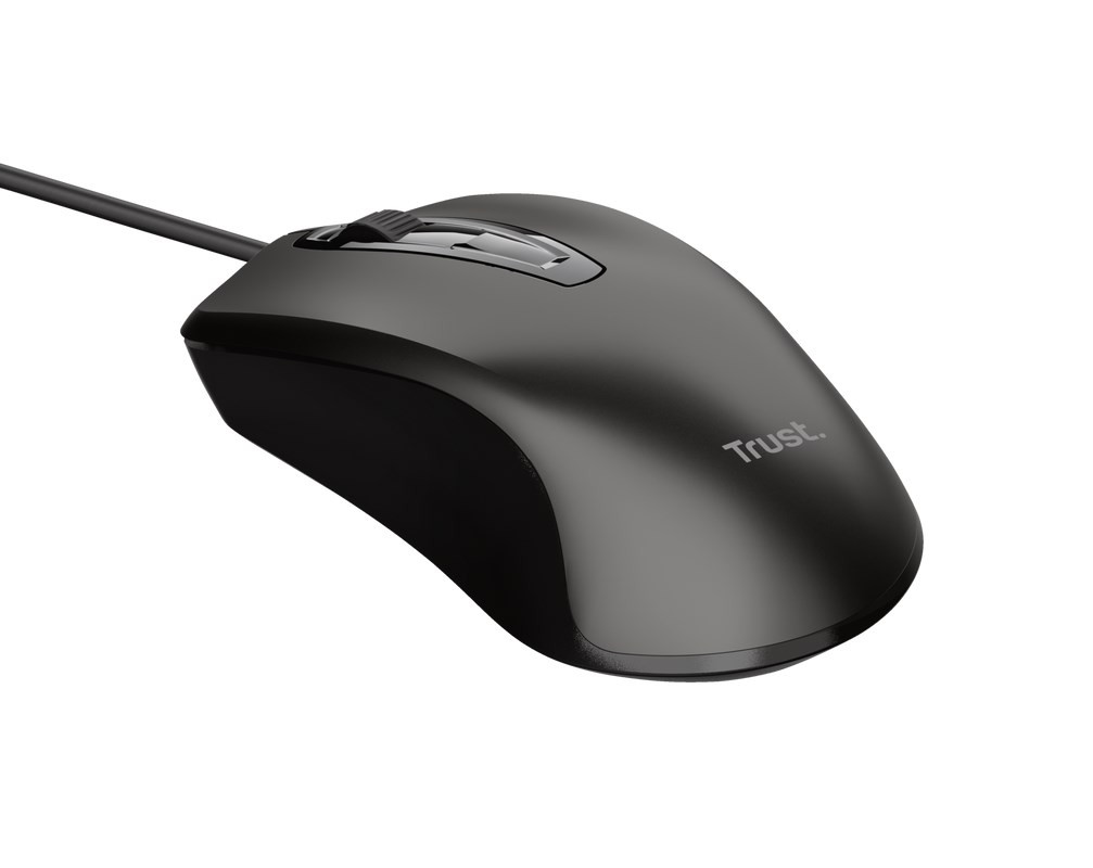 Levně TRUST Myš BASICS Wired Optical Mouse