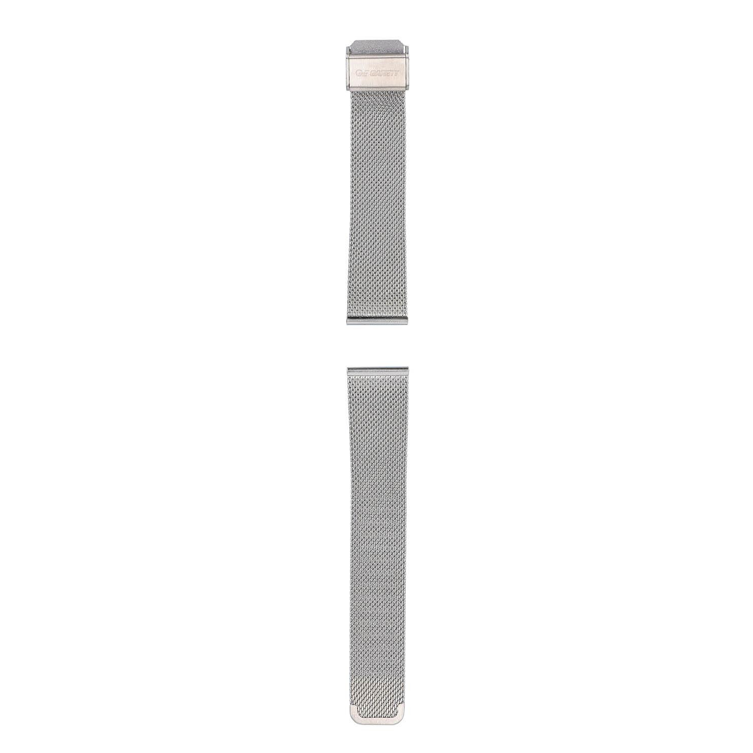 Levně Garett Smartwatch řemínek 20 mm, stříbrný kovový