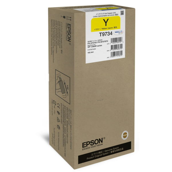 Levně EPSON T9734 (C13T973400) - originální cartridge, žlutá