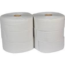 Levně Toaletní papír Jumbo 280mm Gigant L 2vrs. 65% bělený návin 260m 6ks /prodej po balení