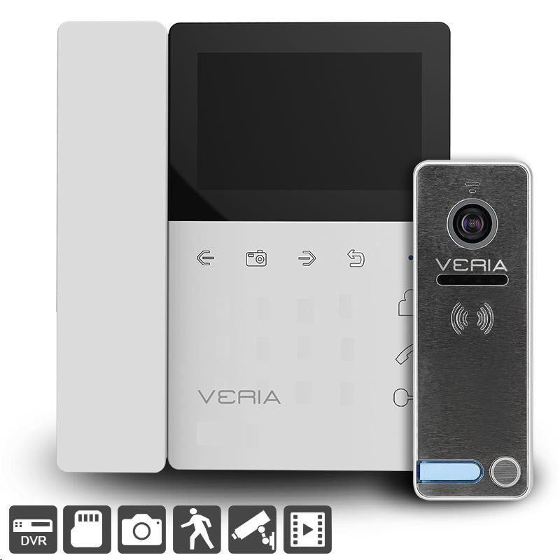 Levně SET Videotelefon VERIA 7043B bílý + VERIA 230