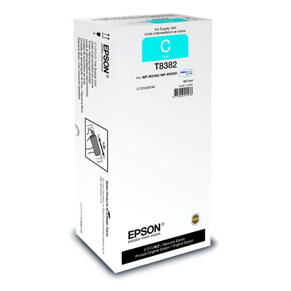 Levně EPSON T8382 (C13T838240) - originální cartridge, azurová, 167,4ml