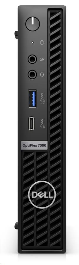 Levně DELL PC OptiPlex 7000 MFF/TPM/i5-12500T/16GB/256GB SSD/130W Type-C/WLAN/vPro/Kb/Mouse/W11 Pro/3Y ProSpt