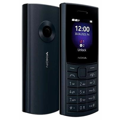 Levně Nokia 110 4G Dual SIM, černo-modrá (2023)