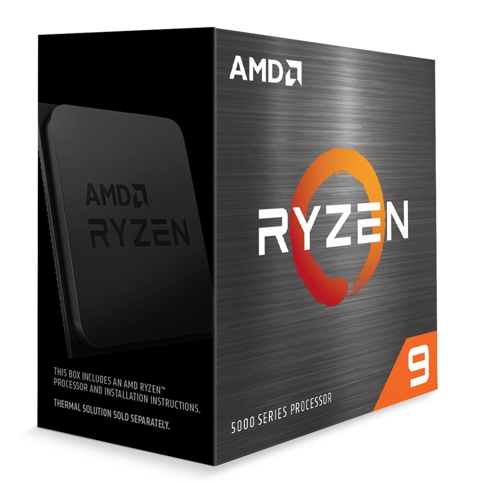 Levně AMD cpu Ryzen 9 5900X AM4 Box (12core, 24x vlákno, 3.7GHz / 4.8GHz, 64MB cache, 105W), bez chladiče