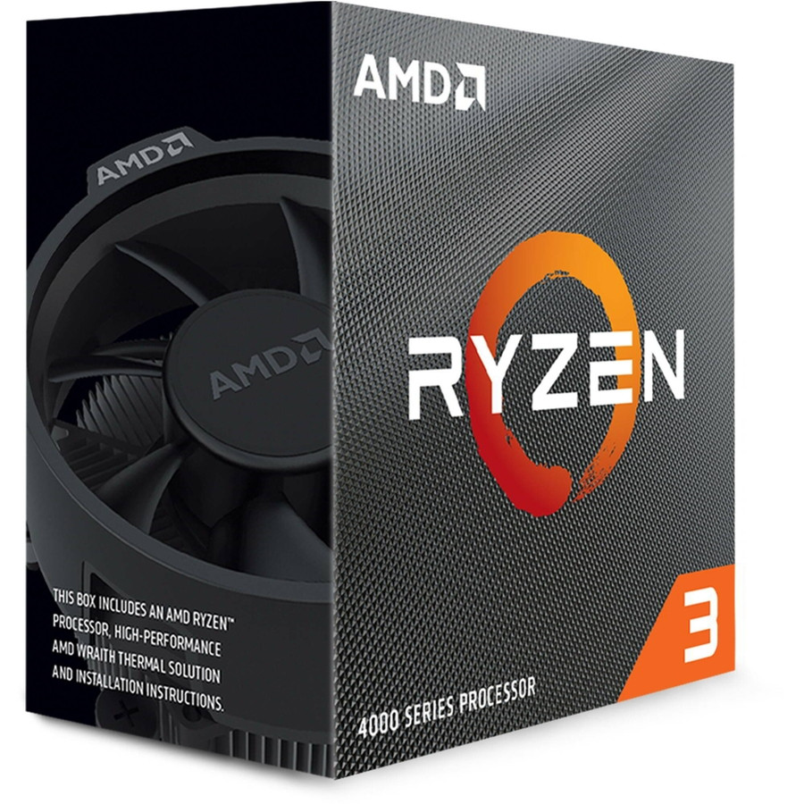 Levně AMD cpu Ryzen 3 4100 AM4 Box (4core, 8x vlákno, 3.8GHz / 4.0GHz, 4MB cache, 65W) s chladičem Wraith Stealth