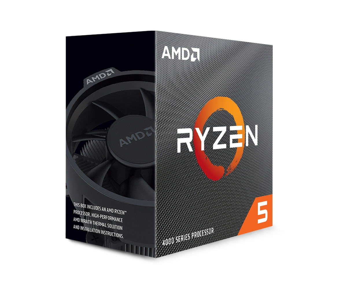 Levně AMD cpu Ryzen 5 4500 AM4 Box (6core, 12x vlákno, 3.6GHz / 4.1GHz, 8MB cache, 65W) s chladičem Wraith Stealth