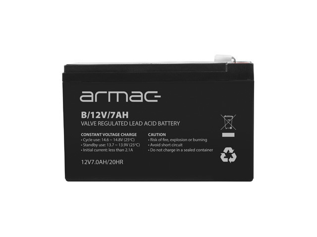 ARMAC UPS náhradní baterie, 12V/7Ah