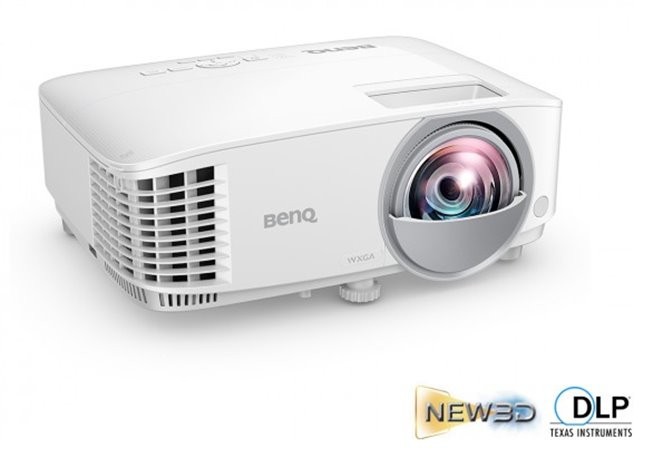 Levně BenQ DLP Projektor MW826STH/1280x800 WXGA/3500 ANSI/0,49:1/20000:1/2xHDMI/3D/1x10W repro/Short Throw