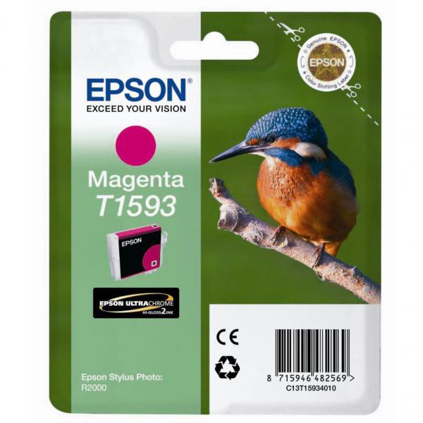 Levně EPSON T1593 (C13T15934010) - originální cartridge, purpurová, 17ml