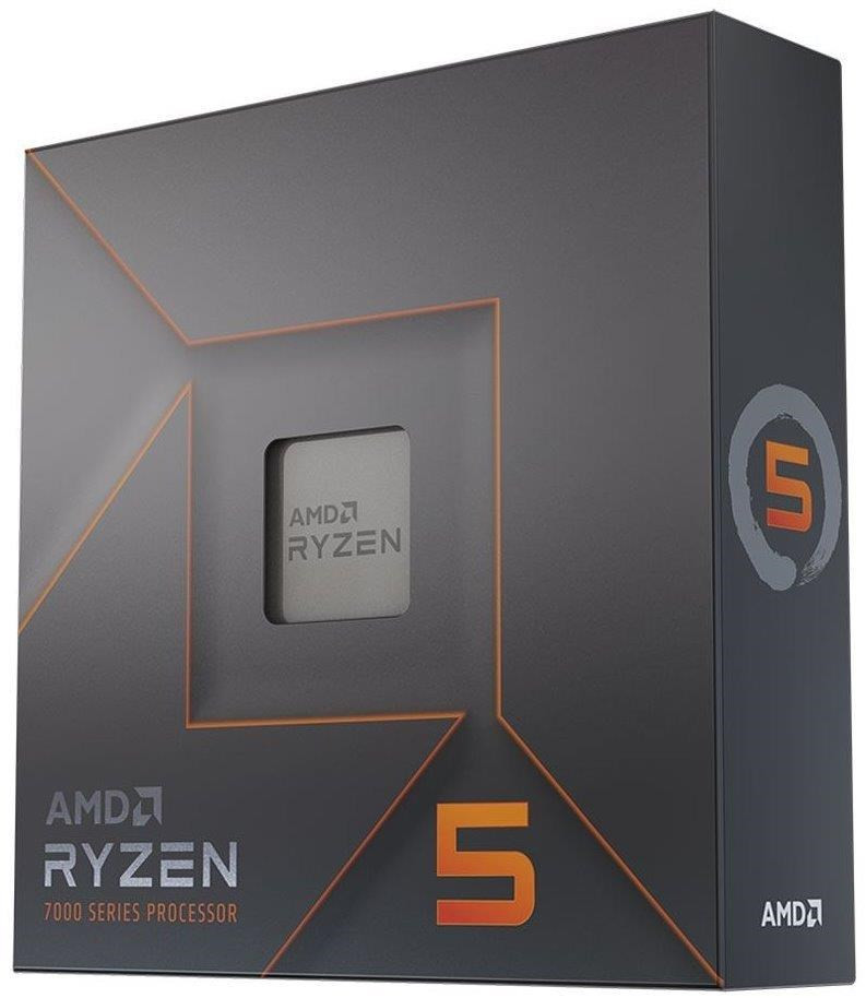 CPU AMD RYZEN 5 7600X WOF, 6-core, 4.7GHz, 32MB cache, 105W, socket AM5, BOX, bez chladiče