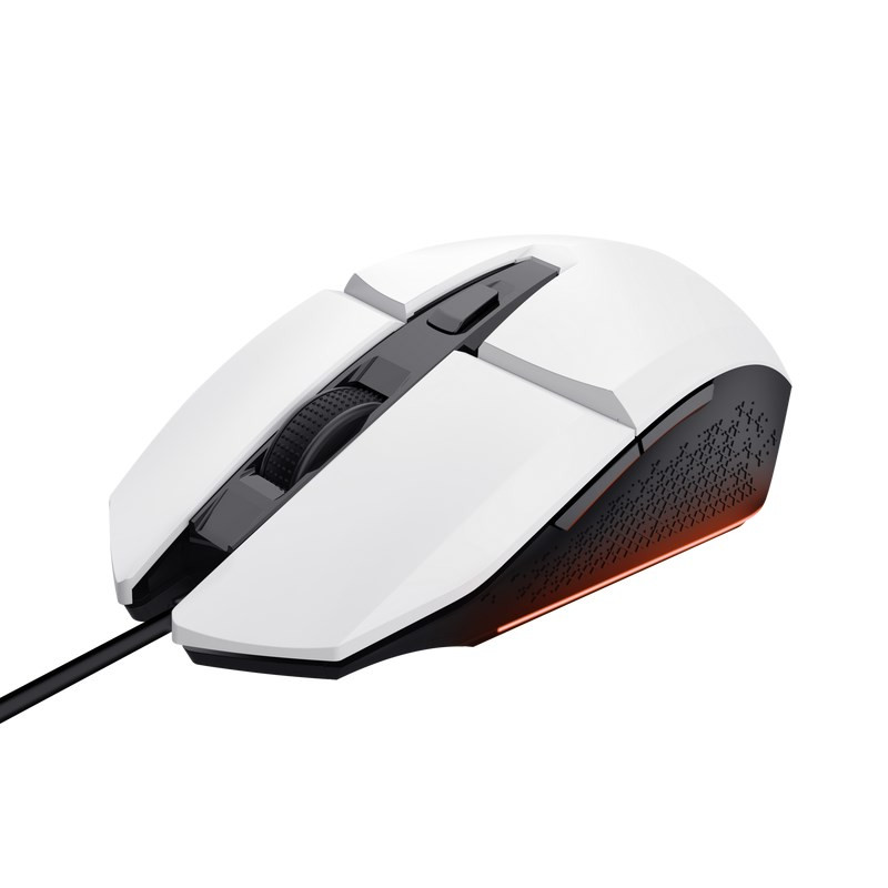 Levně TRUST myš GXT 109W FELOX Gaming Mouse, optická, USB, bílá