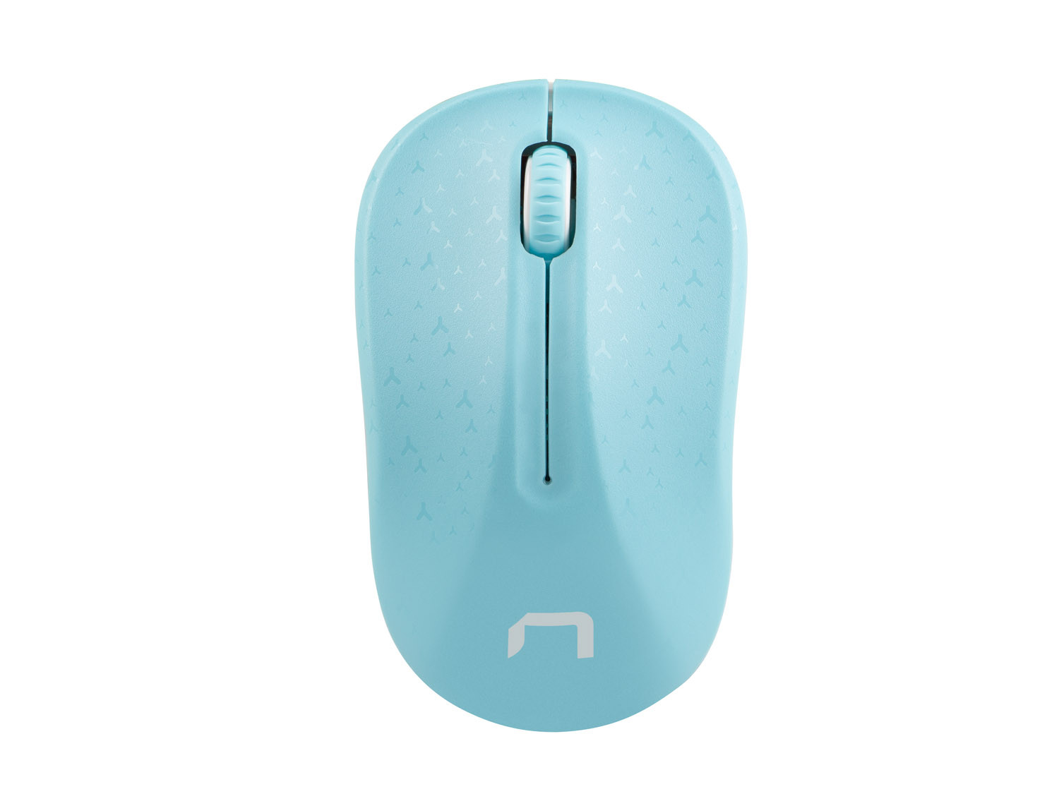 Levně Natec optická myš TOUCAN/1600 DPI/Cestovní/Optická/Bezdrátová USB/Bílá-modrá