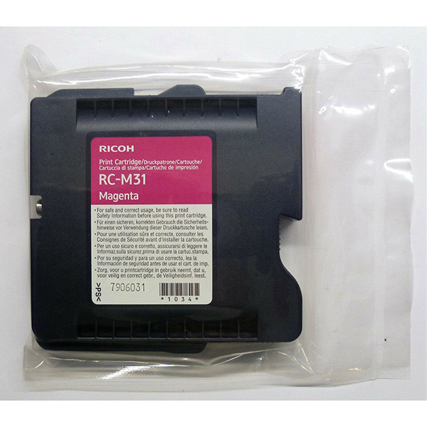 Levně RICOH 405504 - originální cartridge, purpurová, 2500 stran
