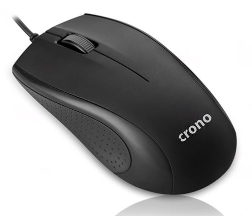 Levně Crono OP-631 optická myš, černá, USB,DPI 1000