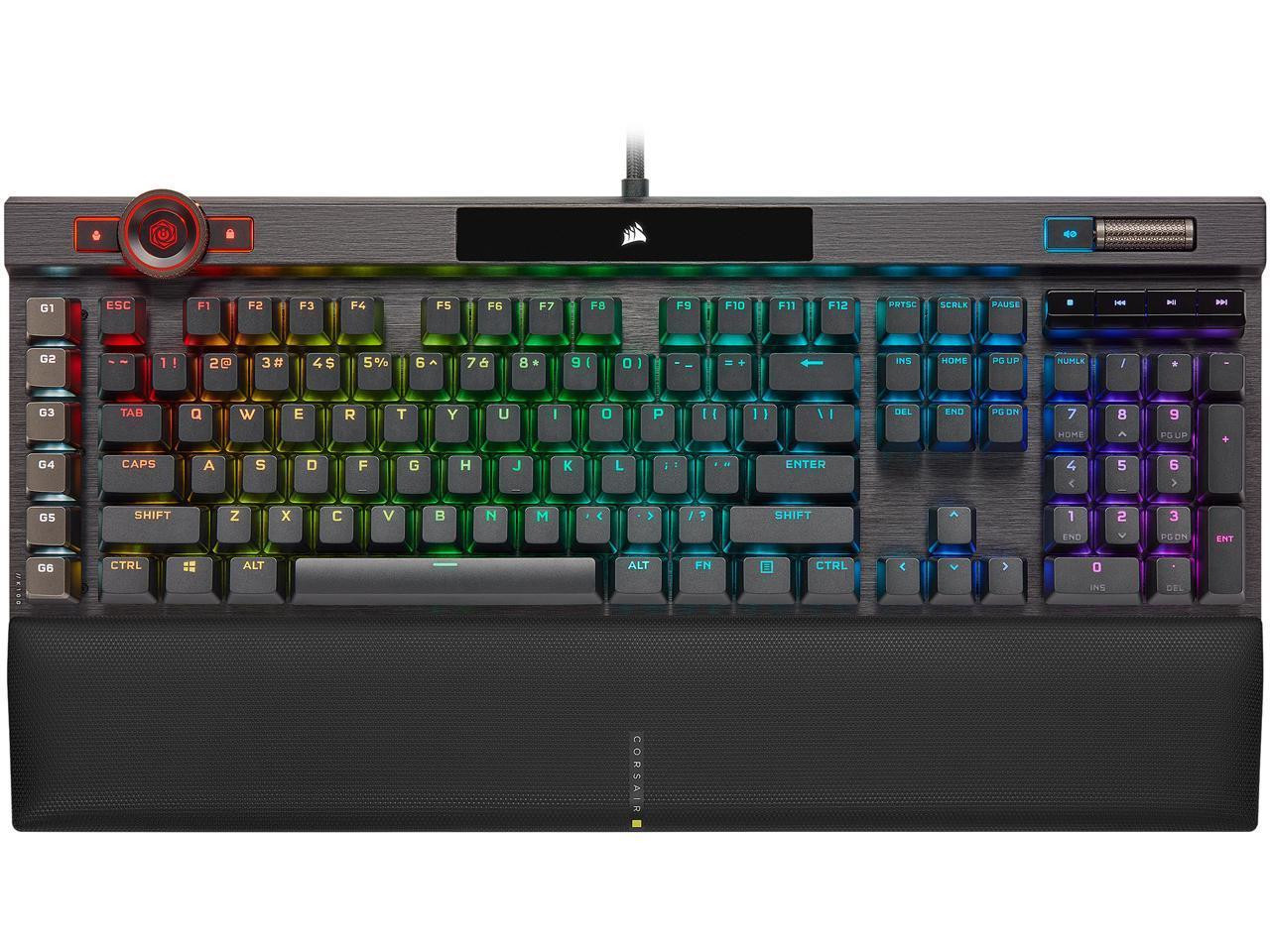 Levně CORSAIR herní klávesnice K100 OPX RGB, US
